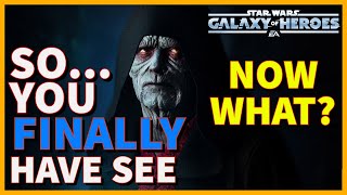 YOU'VE UNLOCKED SITH ETERNAL EMPEROR!! ...now what