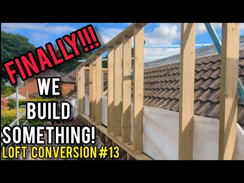 finally starting the dormer. loft conversion #13