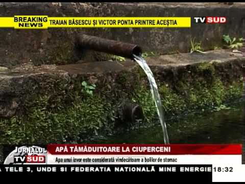 apa tamaduitoare la ciuperceni