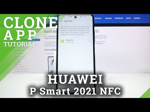How to Clone Apps on HUAWEI P Smart 2021 NFC – Create App Duplicate
