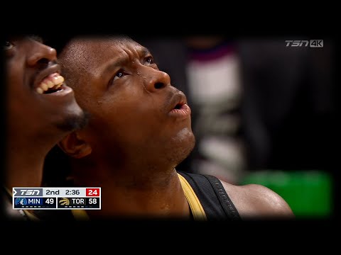 OG Anunoby was impressed with his own dunk! - Raptors vs Wolves | March 18, 2023