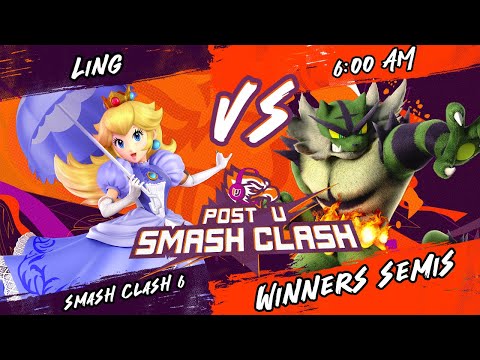 Ling (Peach) vs 6:00AM (Incineroar) Post University Smash Clash 6 Winners Semis