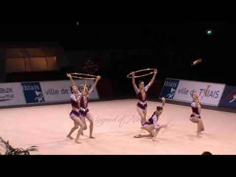 AZERBAIJAN 6 clubs 2 hoops - 2015 Thiais AA