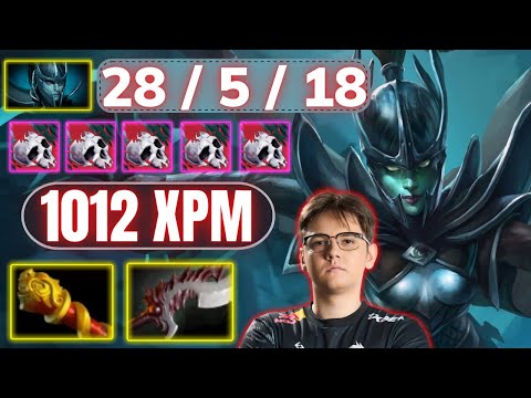 🔥 YATORO Phantom Assassin 28 KILLS 1012 XPM 🔥 DOUBLE RAMPAGE EZ For YATOROGOD - Dota 2