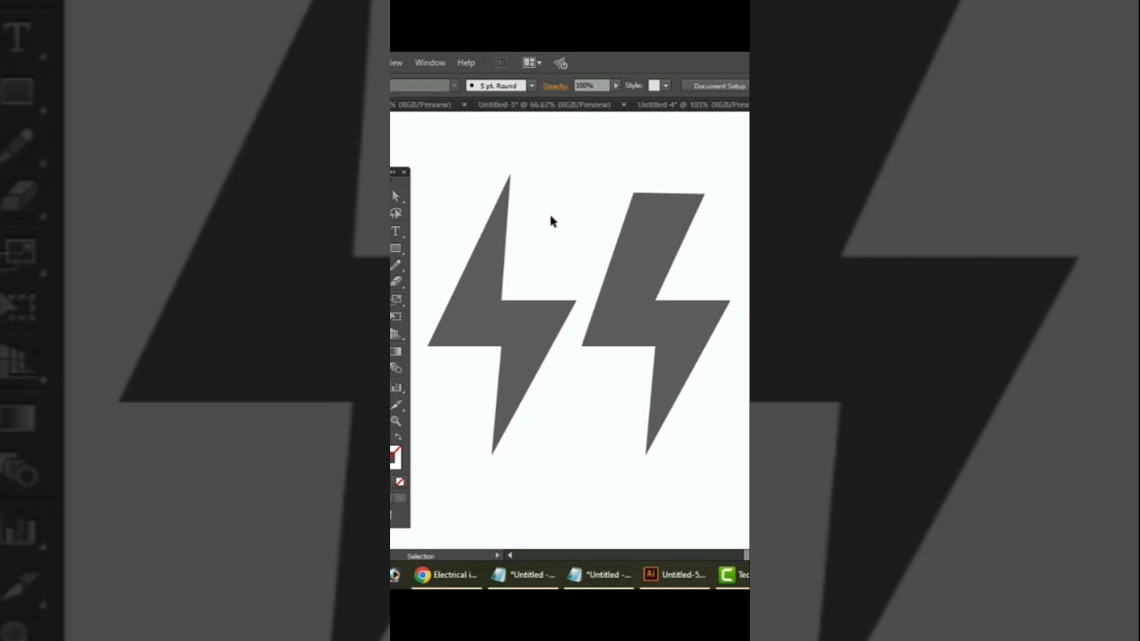 Electrical icon logo design in illustrator cc #iconelectrical #vector #icon #illustrator #electrical