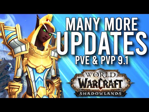 Many More Class Changes And Buffs In Patch 9.1 Shadowlands! - WoW: Shadowlands 9.1 PTR