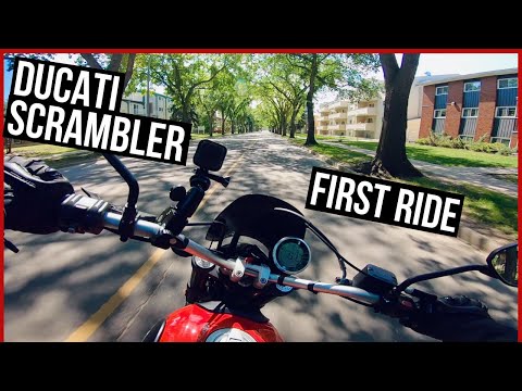 Ducati Scrambler: First Ride Impressions (Beginner to Intermediate)