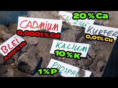 Holz-Asche ist Dünger mit 0,0001 % Cadmium !