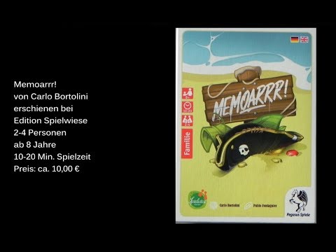 Memoarrr! von Edition Spielwiese - Review / Test - Die Brettspieltester