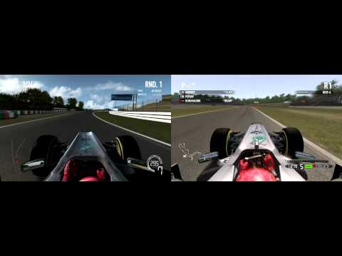 F1 2010 vs F1 2011 | Michael Schumacher | Japan, Suzuka | Hot Lap