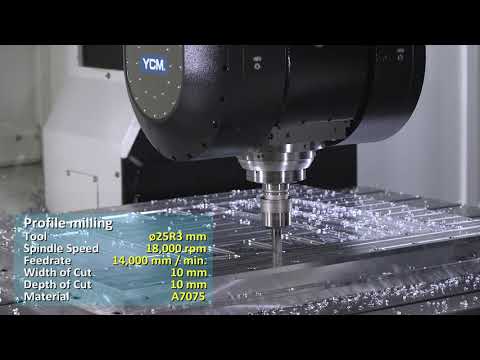 YCM DCV 2018A-5AX, Structure Part / 結構件