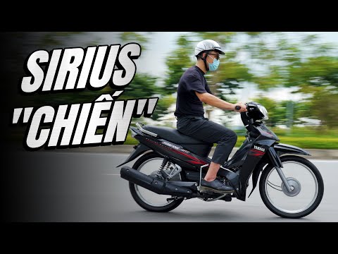 Yamaha Sirius "cởi truồng": chế cơ, vành nan hoa, phanh tang trống... có đủ dùng? | Đường 2 Chiều.