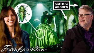 Mia Goth &amp; Guillermo Del Toro Break Down &#39;Frankenstein&#39; Full Scene: Makeup, Set Design &amp; More