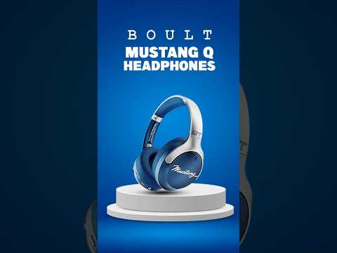 Thumbnail for 🔥Boult Mustang Q Bluetooth Headphones with 40mm Boosted Drivers #boult #headphones @GoBoult
