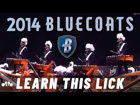 2014 Bluecoats Tenor Feature - Learn This Lick