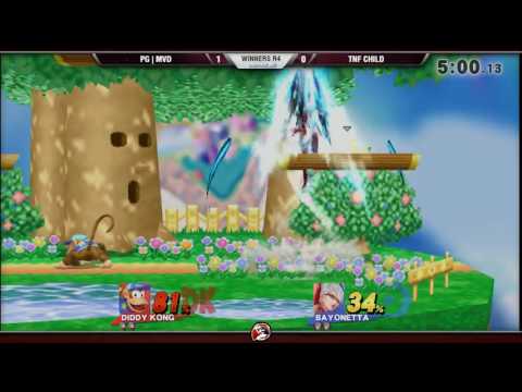 VS Weekly 1/26/17 - Winners R4 - MVD (Diddy) vs. Child (Bayonetta) - Smash 4