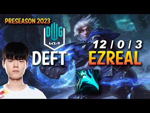 DK Deft EZREAL vs VARUS ADC - KR Ranked