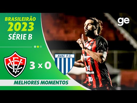 Gols e lances de Vitória x Avaí