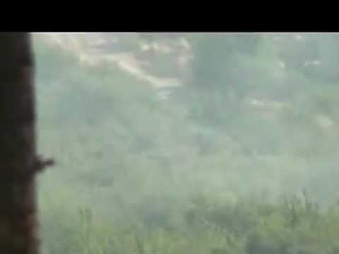 رصد احتراق دبابة لقوات النظام على طريق الرامي في جبل الزاوية  بعد استهدافها من قبل كتيبة التحرير