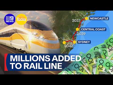 High-speed rail to connect Australian cities | 9 News Australia