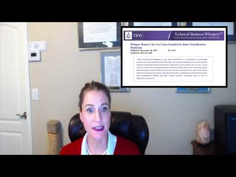 Research Summary: Whisper Report: Six Use Cases Enabled by Data Virtualization Platforms  #1013