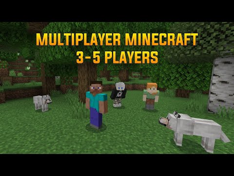 Cara Multiplayer Di Minecraft 1.16/1.17/1.18/1.19 Offline ( 3-5 Players )