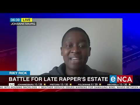 Riky Rick Battle for late rapper's estate