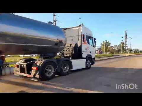 CAMIONES EN CRUCE DE RP158 Y RN19 , SAN FRANCISCO , CORDOBA , VIDEO 191 , SUSCRIBITE !!