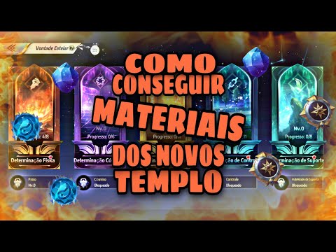 CONSIGA materiais do NOVO TEMPLO (Saint Seiya Awakening)