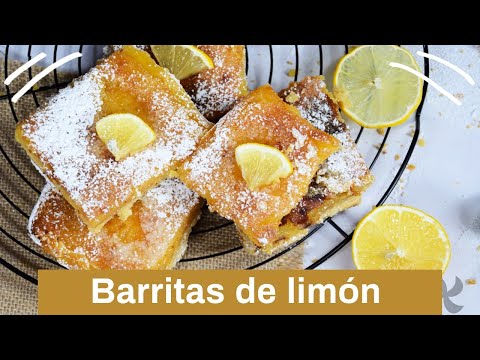Barritas de LIMÓN perfectas