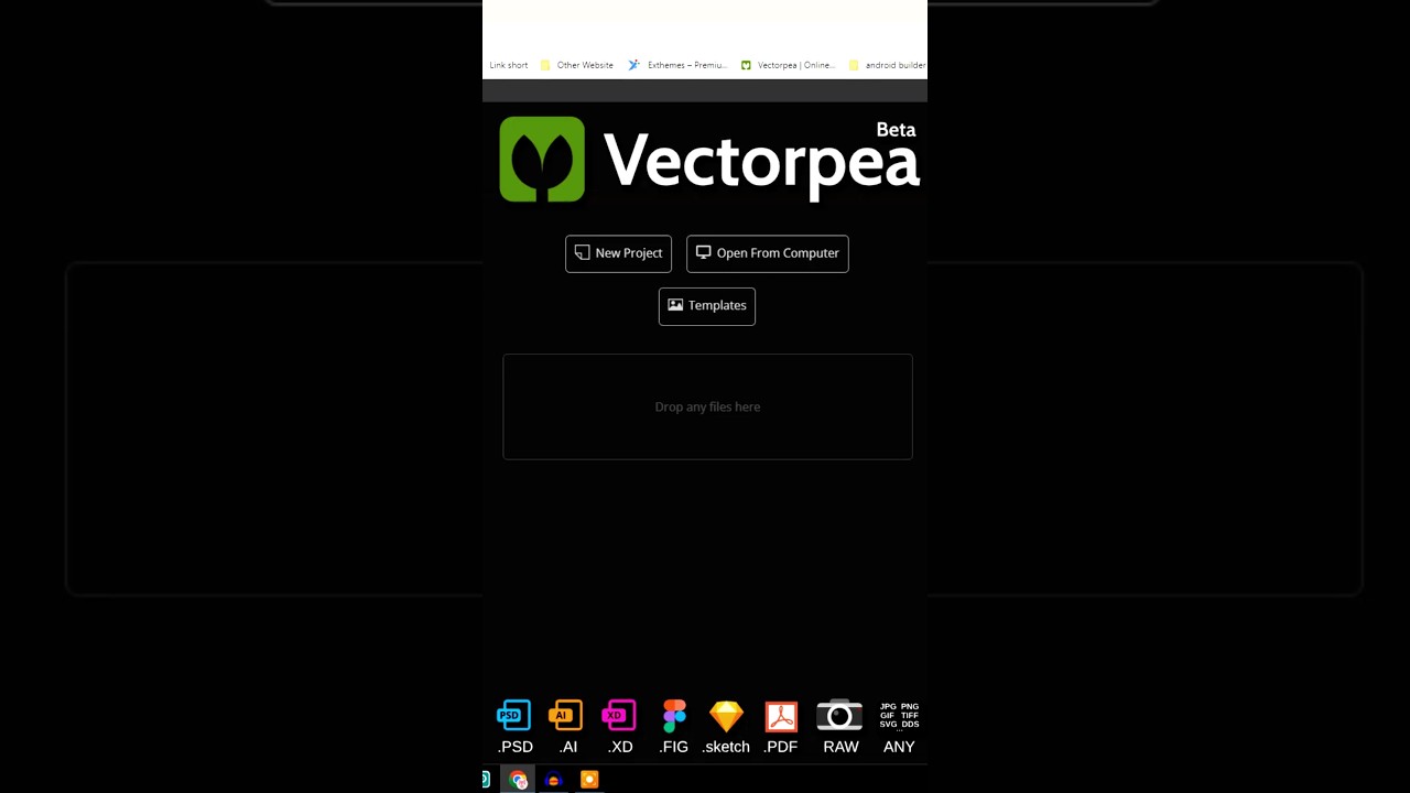 Online Adobe illustrator Vectorpea #shorts