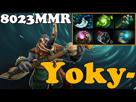 Dota 2 - Yoky- 8000 MMR Plays Magnus - Ranked Match Gameplay