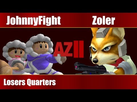 Azension II - APT | JohnnyFight (IC) Vs. Zoler (Fox) - Losers Quarters - Melee