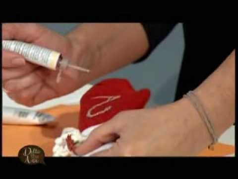 MANI DI LARA - Calendario dell'avvento in feltro