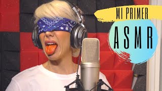 ASMR Probando todo con los ojos cerrados 🤪
