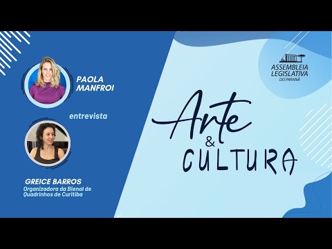 Greice Barros revela detalhes da Bienal de Quadrinhos de Curitiba 2025