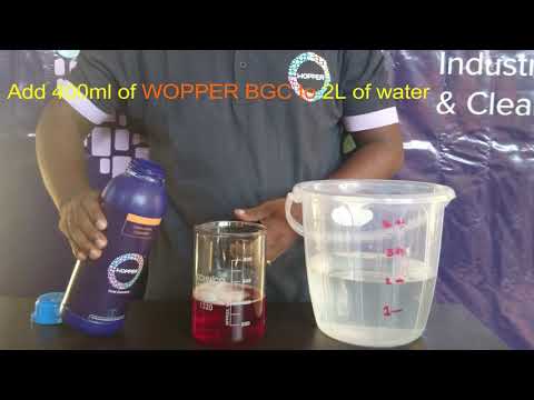 Liquid wopper bgc (oven and grill cleanser), for oven,grill,...