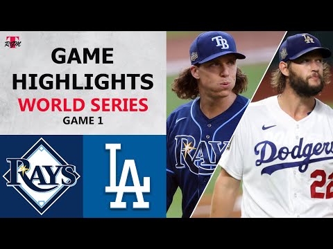 Tampa Bay Rays vs. Los Angeles Dodgers Game 1 Highlights | World Series (2020)