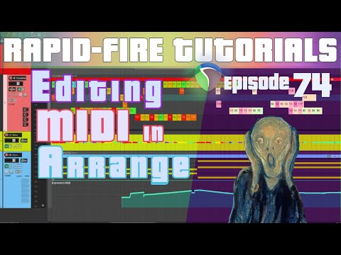 Editing MIDI in Arrange View aka Inline Editor (Rapid-fire REAPER Tutorials Ep74)