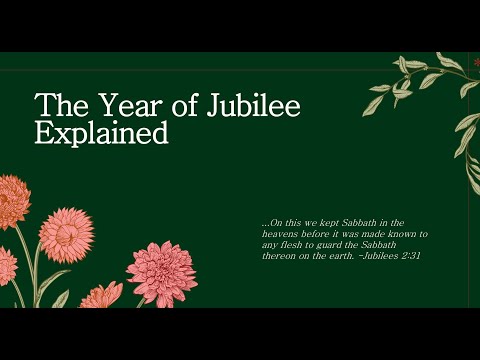 The Jubilee Years Explained
