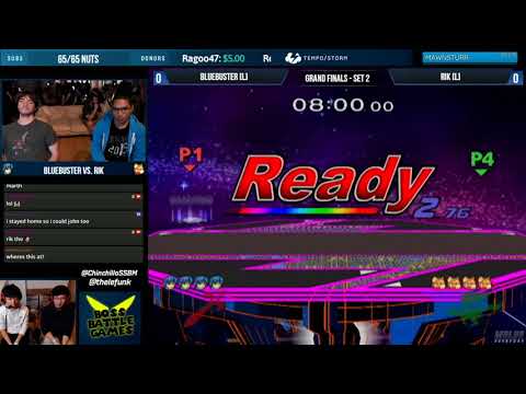 Master Hand Monthly (July 2018) - BlueBuster (Marth) vs. RiK (Fox) - SSBM - Grand Finals