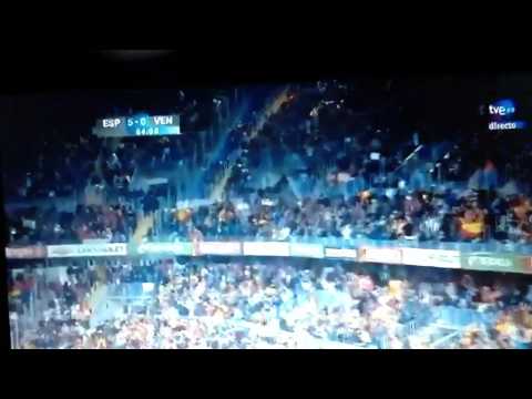 Spain vs Venezuela 5-0 February 29th 2012