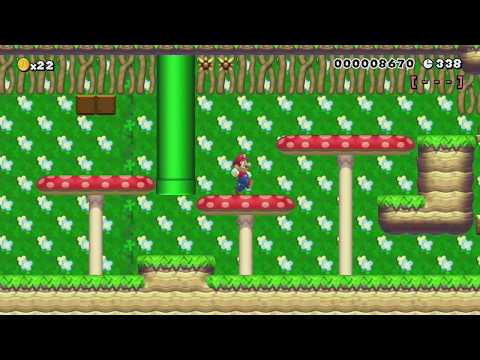 WORLD 5-3　～ビッグノコノコと ジェンガのもり～ by シュン - Super Mario Maker - No Commentary 1bo