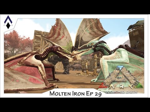 Tapejara Taming/Breeding/Hatching :: Scorched Earth :: Molten Iron Ep 29