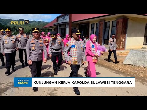 KUNJUNGAN KERJA KAPOLDA SULTRA KE POLRES KONAWE UTARA