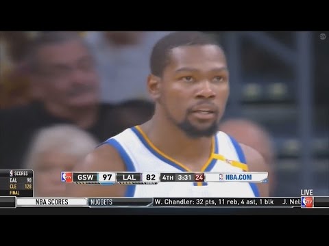 Kevin Durant Full Highlights 29 Points 9 Assists - Warriors @ Lakers 11/25/2016