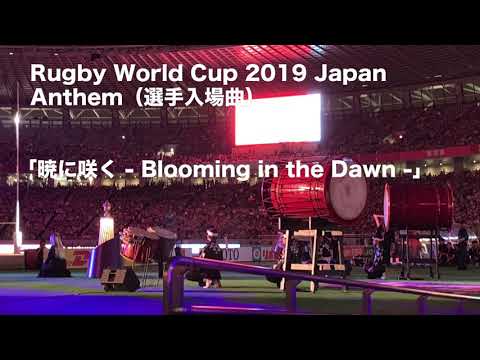 Rugby World Cup 2019 選手入場曲「暁に咲く - Blooming in the Dawn -」