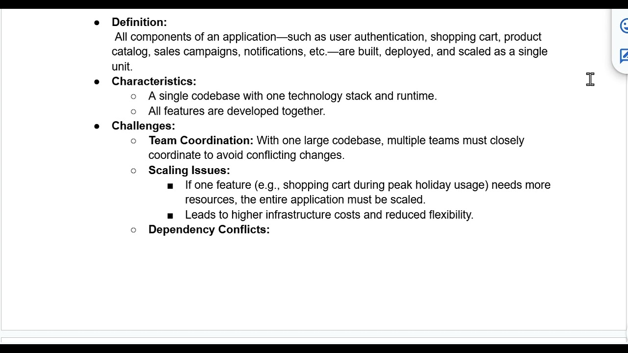 Microservices architecture with structured notes(pdf)