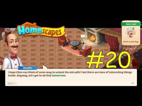 Homescapes Story Living Room Day 2 Gameplay Walkthrough