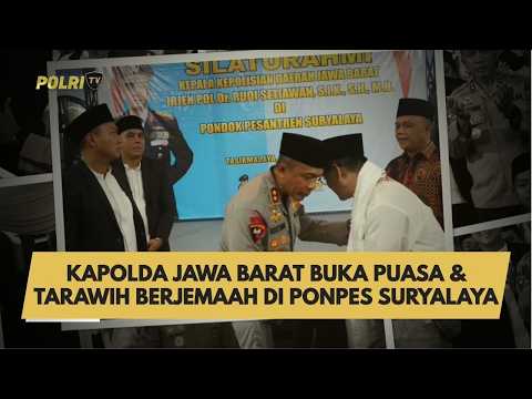 KAPOLDA JAWA BARAT BUKA PUASA & TARAWIH BERJEMAAH DI PONPES SURYALAYA